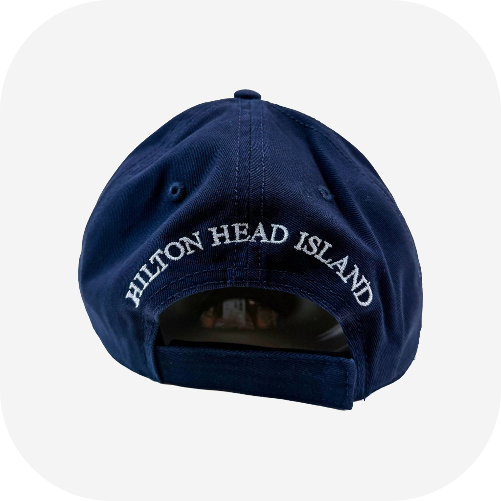 Unisex Palm and Moon Hilton Head Island Hat