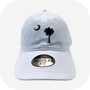 Unisex Palm and Moon Hilton Head Island Hat