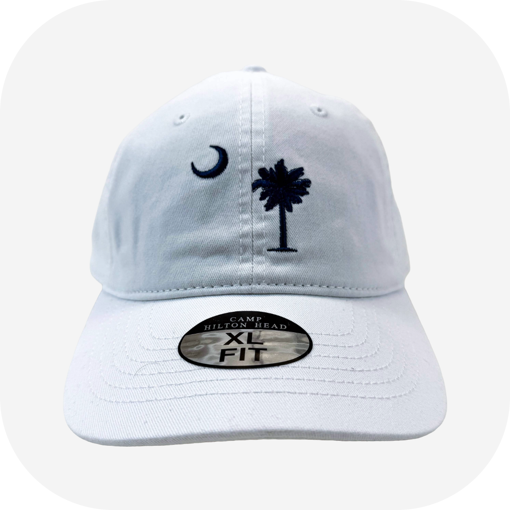 Unisex XL Palm and Moon Hilton Head Hat