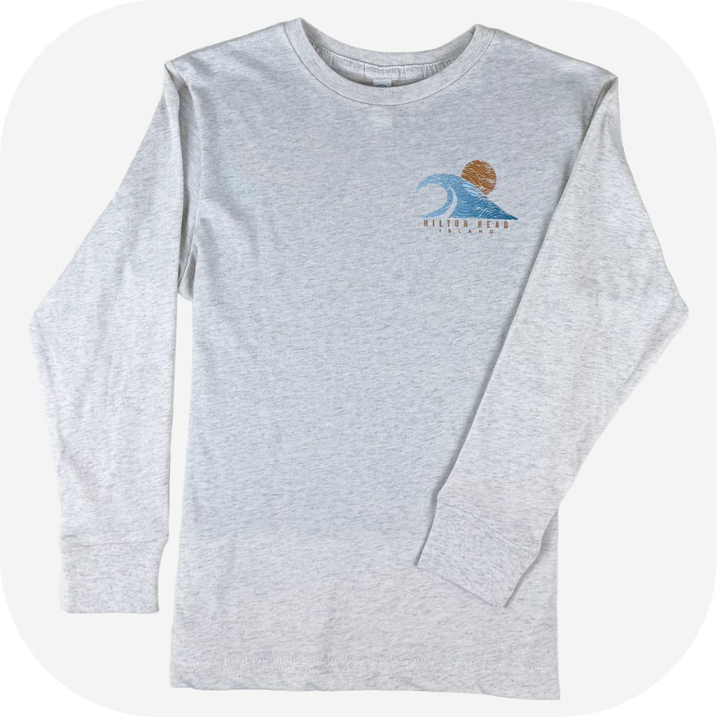 Youth Hilton Head Linwood Wave Long Sleeve T-Shirt