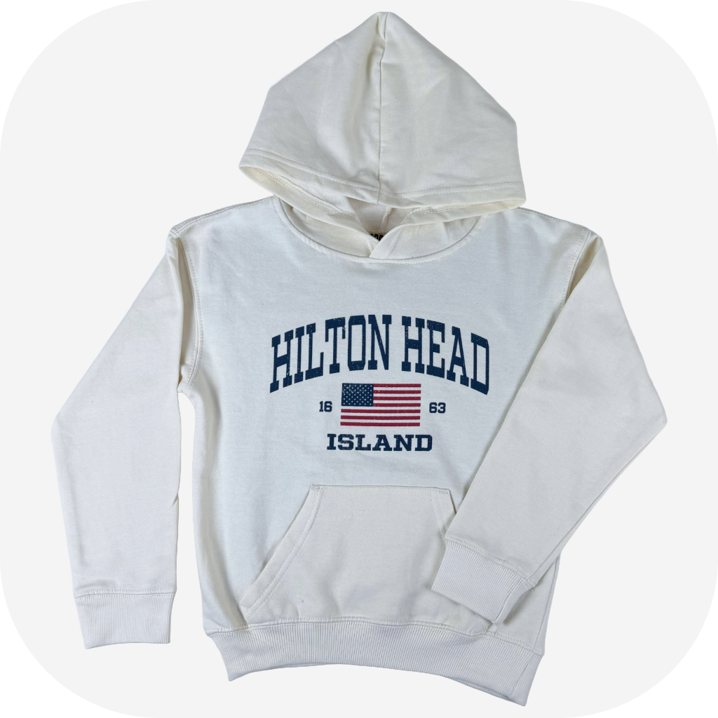 Youth Hilton Head Flag Hoodie