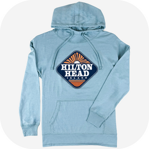 Women's Hilton Head Mellow Sun Scuba Hoodie