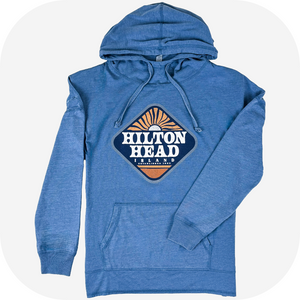 Women's Hilton Head Mellow Sun Scuba Hoodie