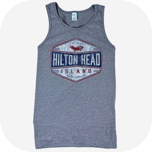 Men's Hilton Head Hexaco Gator Tank