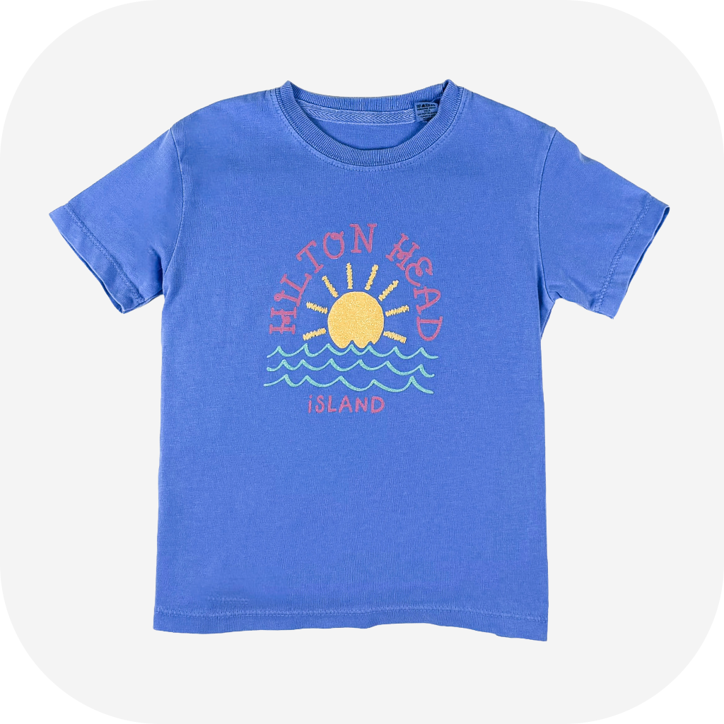 Toddler Hilton Head Island Sun & Wave T-Shirt
