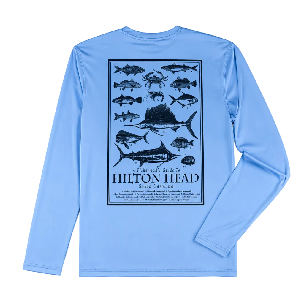 Hilton Head Fisherman's Guide UPF Long Sleeve