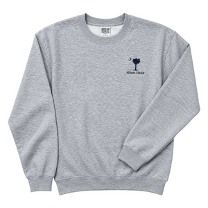 Embroidered Palm Moon Hilton Head Crew Neck Sweatshirt