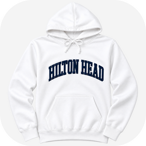 Hilton Head Arch Applique Hooded Sweatshirt