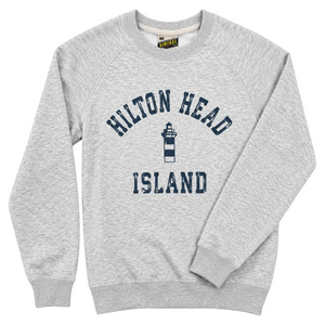 Vintage Hilton Head Island Fleece Lighthouse Sweatshirt