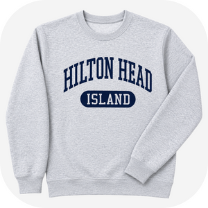 Hilton Head Island Arch Crew Neck Sweatshirt