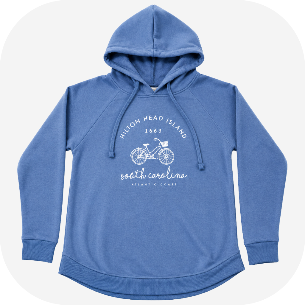 Women's Vintage Fleece Hilton Head Bike Sweatshirt