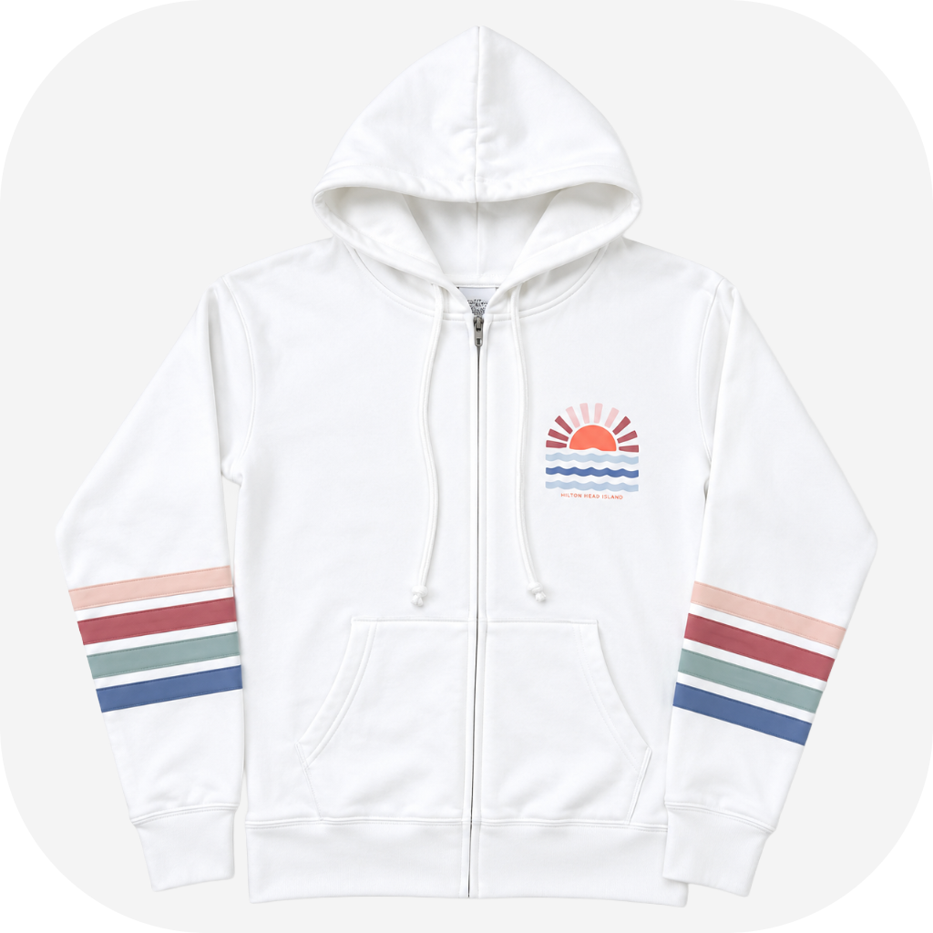 Naamah Hilton Head Full-Zip Hooded Sweatshirt