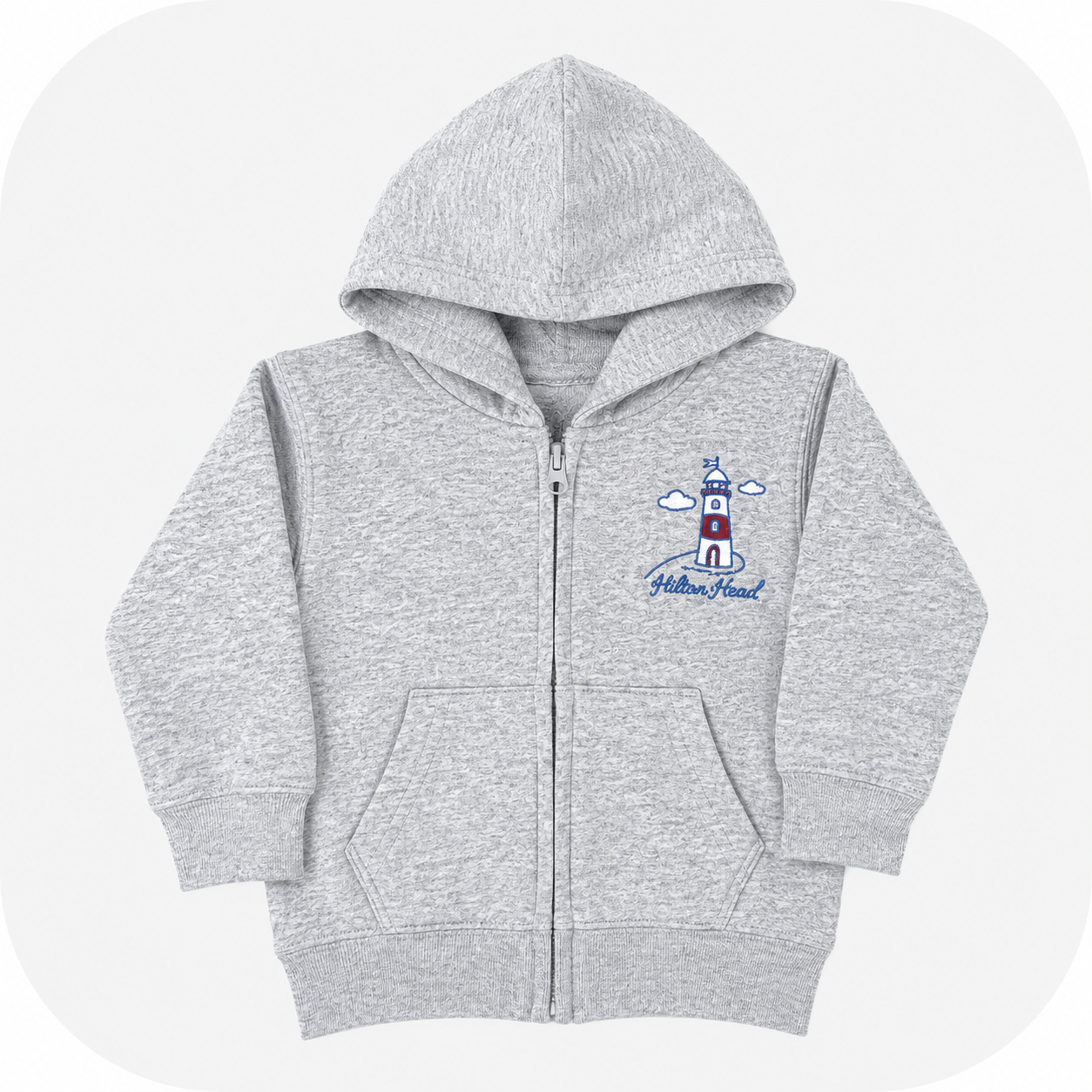 Infant Hilton Head Lighthouse Zip Up Hoodie