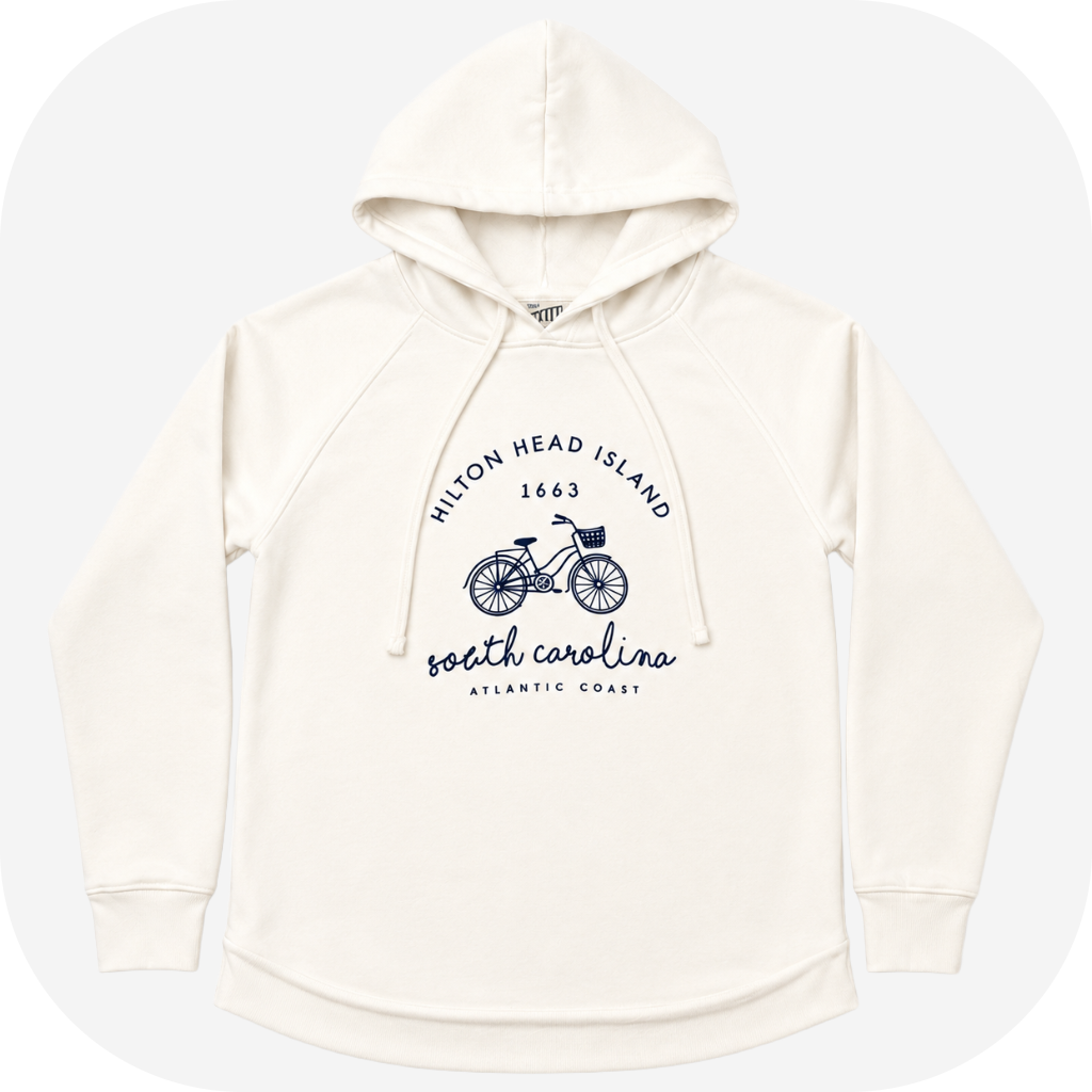 Women's Vintage Fleece Hilton Head Bike Sweatshirt