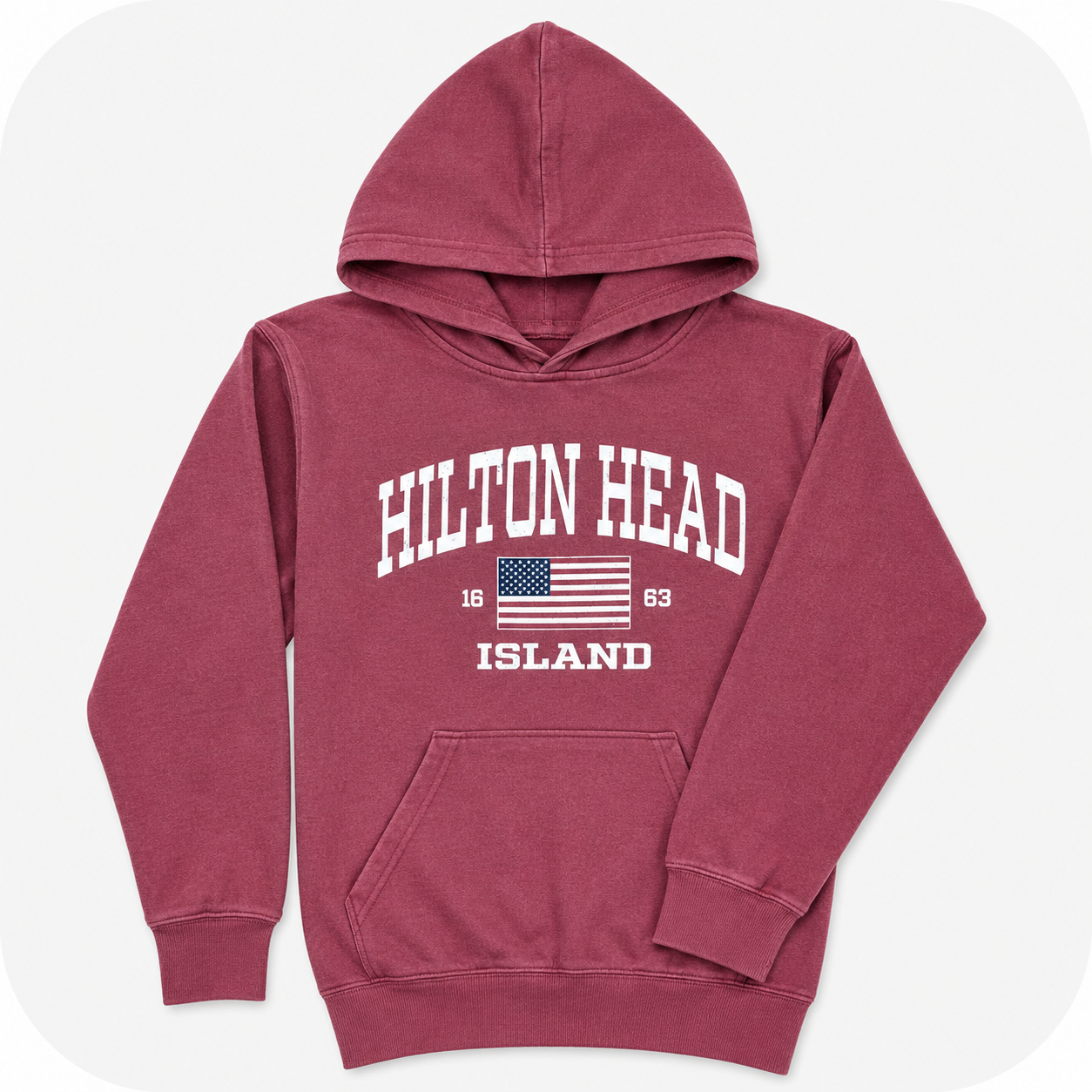 Youth Hilton Head Flag Hoodie