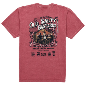 Vintage Old Salty Bastards Tavern Hilton Head T-Shirt