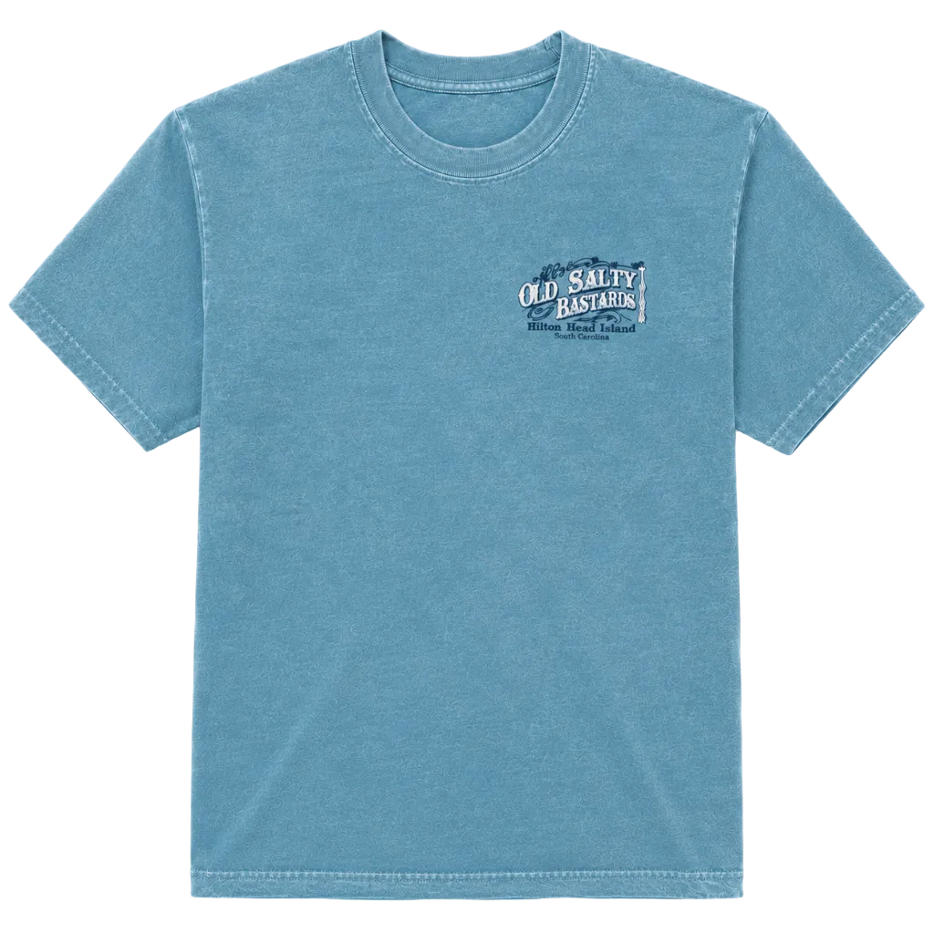 Vintage Old Salty Bastards Tavern Hilton Head T-Shirt