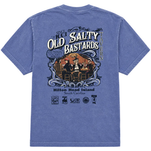 Vintage Old Salty Bastards Tavern Hilton Head T-Shirt