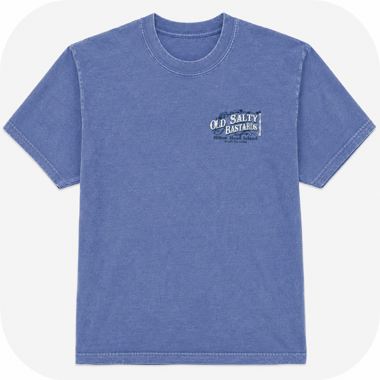 Vintage Old Salty Bastards Tavern Hilton Head T-Shirt
