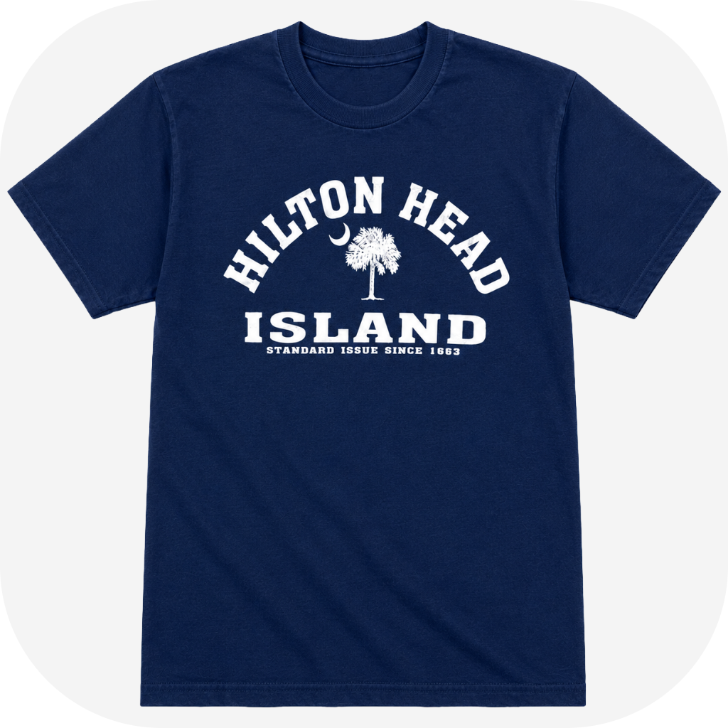 Standard Issue Hilton Head Island Palm Moon T-Shirt