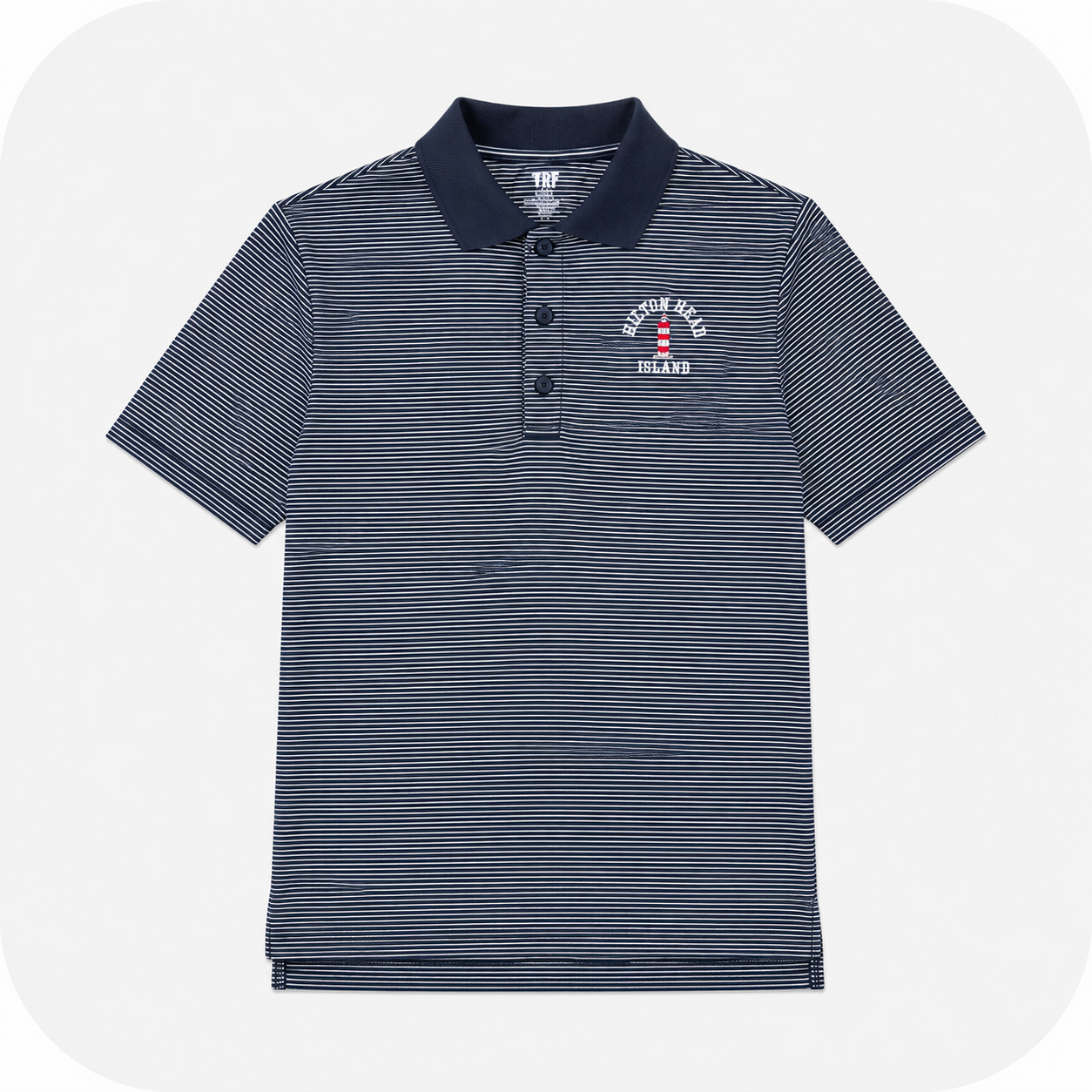 Men's Hilton Head Lighthouse Stripe Polo