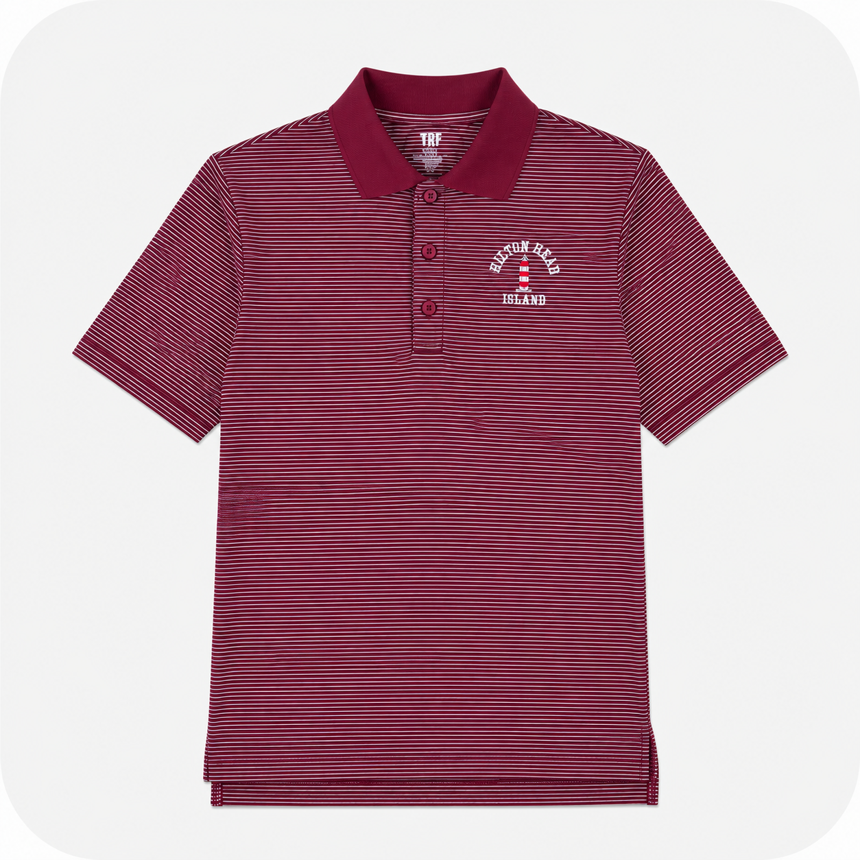 Men's Hilton Head Lighthouse Stripe Polo
