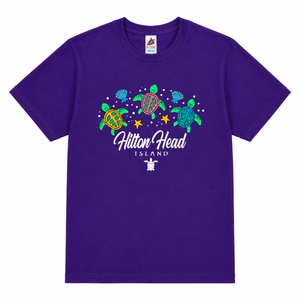 Youth Hilton Head Island Darling Turtle Glow-In-The-Dark T-Shirt