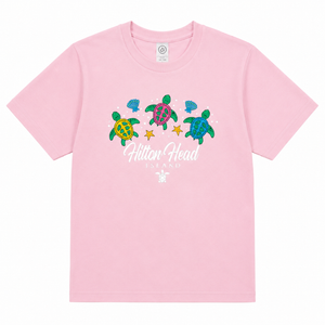 Youth Hilton Head Island Darling Turtle Glow-In-The-Dark T-Shirt