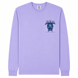 Hilton Head Bubbly Sea Turtle Long Sleeve T-Shirt