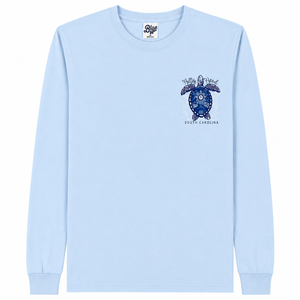 Hilton Head Bubbly Sea Turtle Long Sleeve T-Shirt