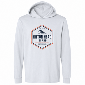 Hilton Head Island Hobbs Wave Long Sleeve Hoodie
