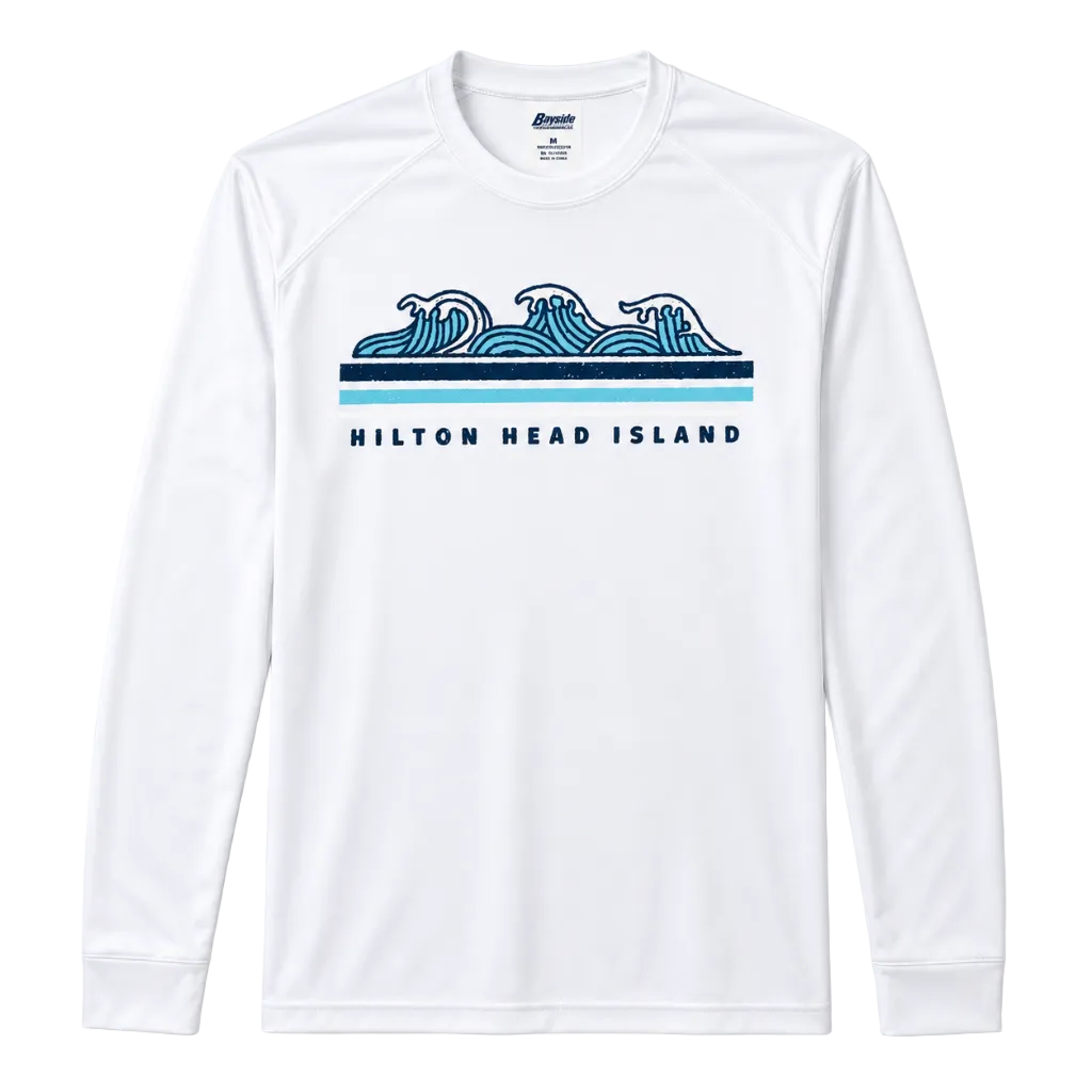 Youth Hilton Head SPF Max Wave Long Sleeve T-Shirt