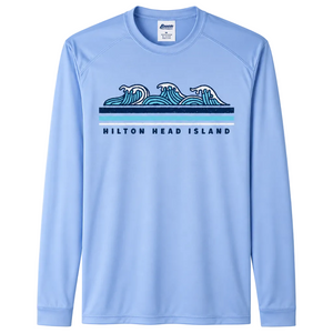 Youth Hilton Head SPF Max Wave Long Sleeve T-Shirt
