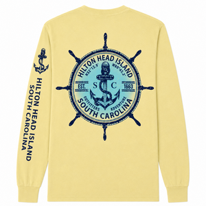 Hilton Head Island Wheelhouse Long Sleeve T-Shirt