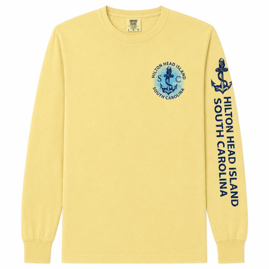 Hilton Head Island Wheelhouse Long Sleeve T-Shirt