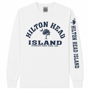 Standard Issue Hilton Head Island Palm Moon Long Sleeve T-Shirt