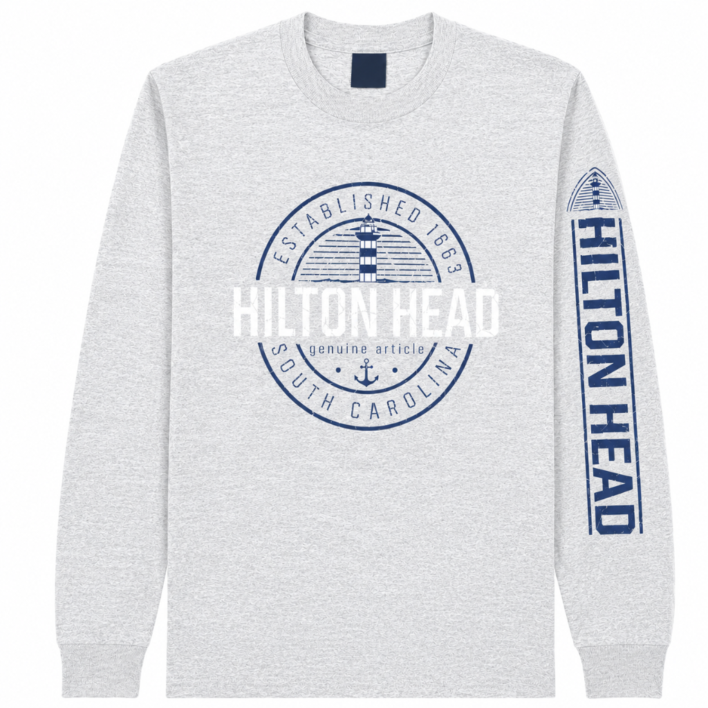 Hilton Head Island Lighthouse Long Sleeve T-Shirt