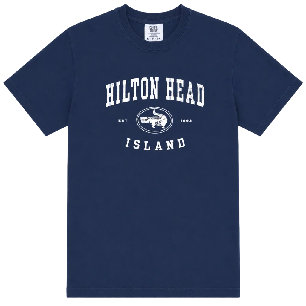 Vintage Hilton Head Island Gator T-Shirt - Camp Hilton Head