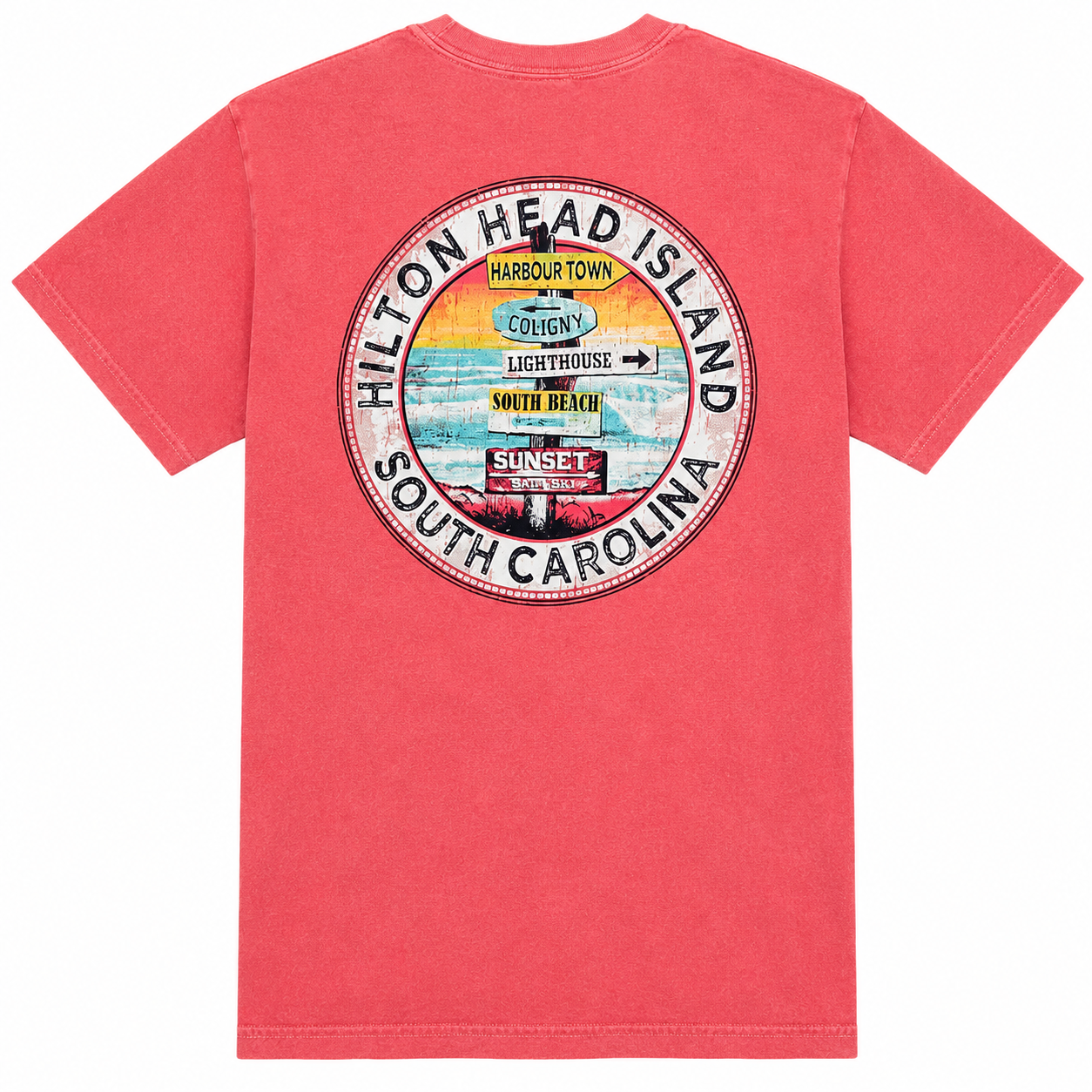 Beach Signs Hilton Head Island Unisex T-Shirt