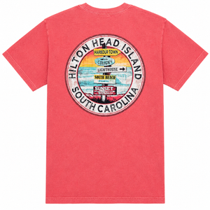 Beach Signs Hilton Head Island Unisex T-Shirt