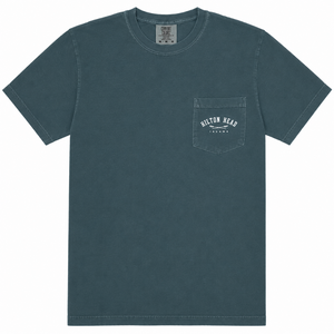 Hilton Head Island Vintage Pocket Arch Oars T-Shirt