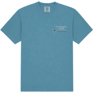 Hilton Head Island Floating Map T-Shirt