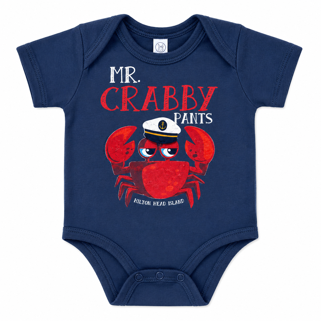 Infant Hilton Head Island Mr. Crabby Pants Onesie