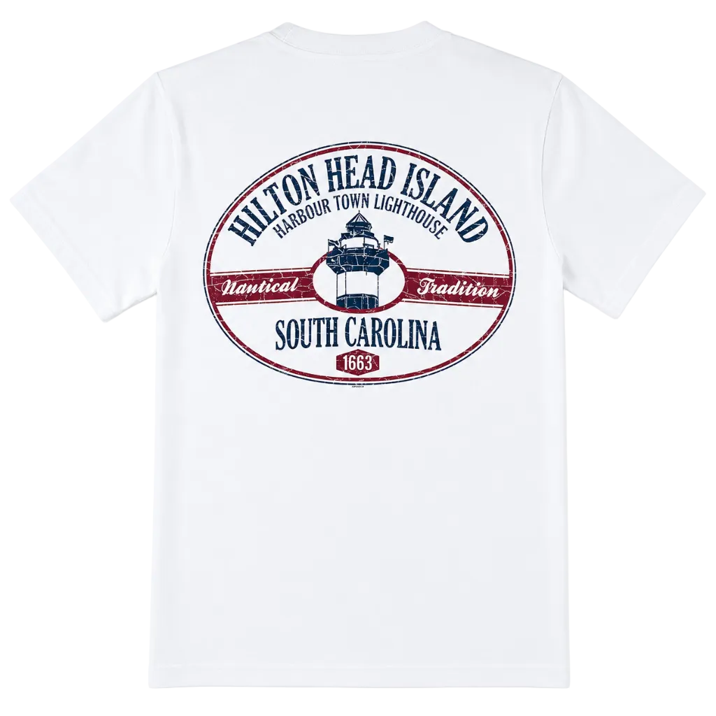 Hilton Head Island Bandito Lighthouse T-Shirt