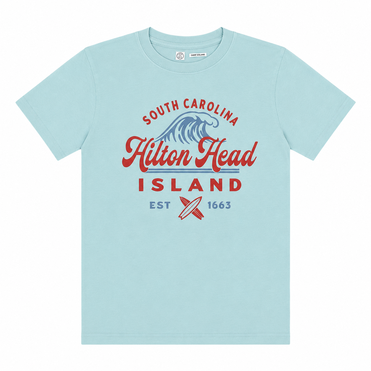 Youth Lux Wave Hilton Head T-Shirt