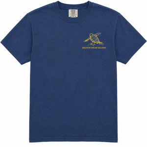 Hilton Head Island Night Sky Turtle T-Shirt