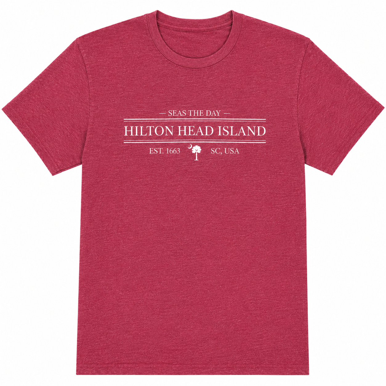 Hilton Head Island Seas the Day Comfy T-Shirt