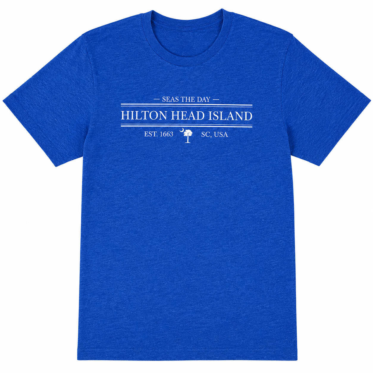 Hilton Head Island Seas the Day Comfy T-Shirt
