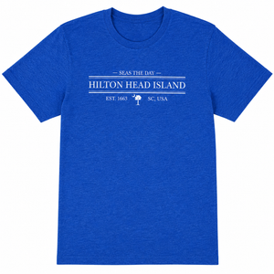 Hilton Head Island Seas the Day Comfy T-Shirt