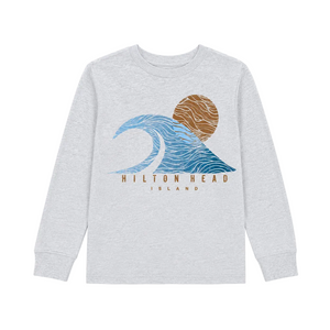 Youth Hilton Head Linwood Wave Long Sleeve T-Shirt